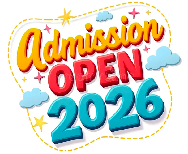 Admissions Open for 2026 - 27